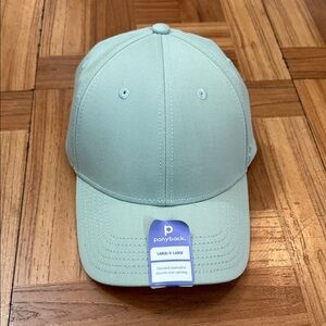 Ponyback Light Green Baseball Cap